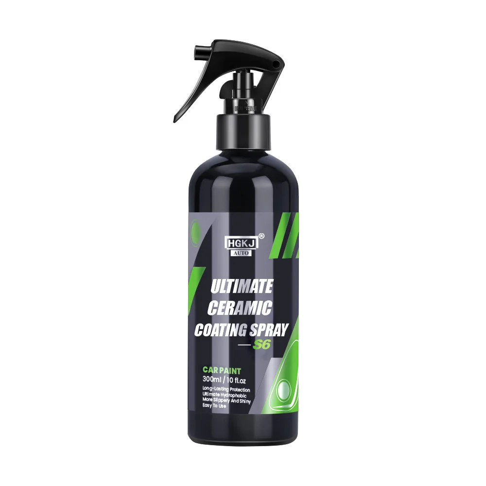 HGKJ S6 100ml 9H Ceramic Car Coating Hydrochromo Paint Care Nano Top Quick Coat Polymer Detail Protection Liquid Wax Car Car