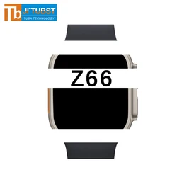 Z66 Ultra Smartwatch 1.93 Inch HD Large Screen 3 Buttons Available BT Call Wireless Charging Smart Watch Series 8 Ultra Z 66