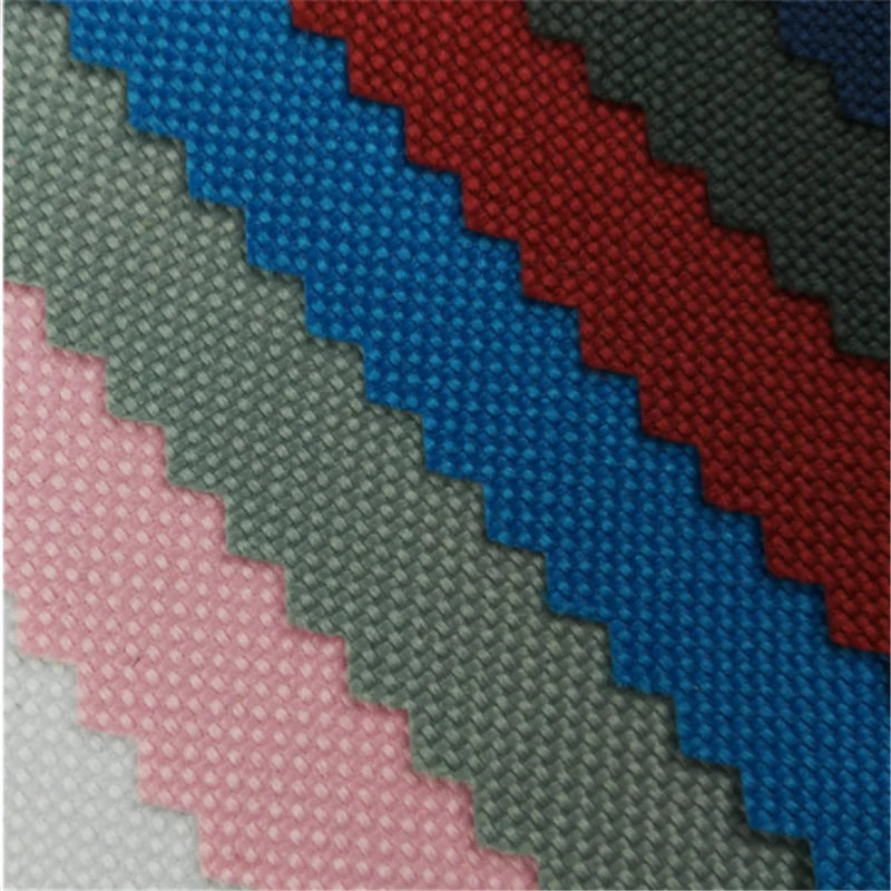Polyester 600D oxford fabric with PVC coating
