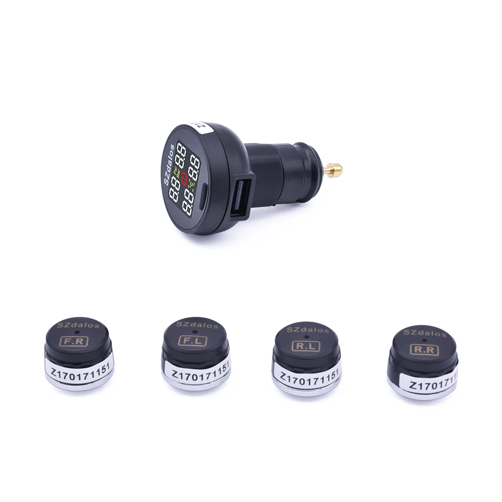 Система контроля давления в шинах (TPMS) Универсальная автомобильная система подходит для легковых и грузовых автомобилей