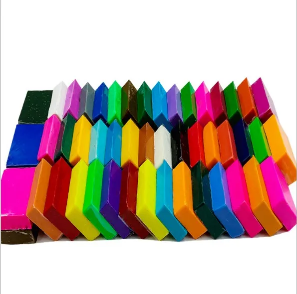 New product hot sale 24 color 32/50 color plasticine portable box soft clay colored pottery tool diy set