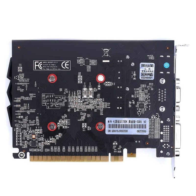 Colorful GeForce GT730K Gold Edition-2GD5 V2 gddr5 pc gamer graphics card 2gb support buy gt 730 gpu vga card