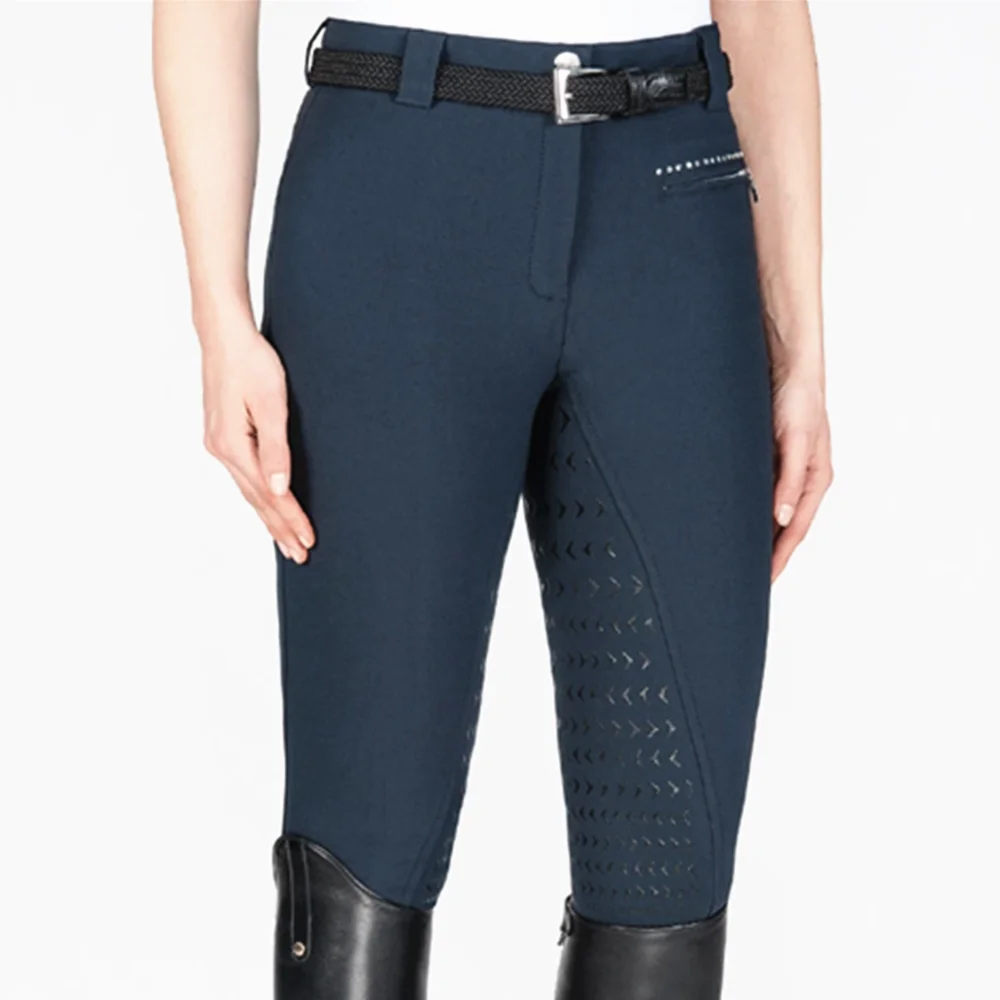 ladies winter women high waisted quality competition girls full seat silicone horse equestrian riding breeches