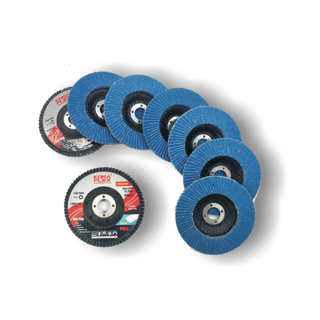Premium Zirconia  flap disc for metal stainless steel polishing Grit 40/60/80/120