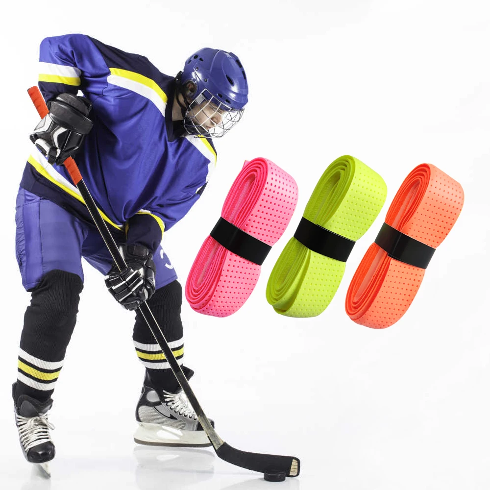 Custom PU Material Hockey Grip Tape Popular Choice for Ice and Field Hockey Durable Hockey Grip Accessories