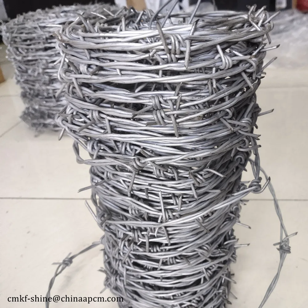 Hot-Dipped Galvanized Barbed Wire Farm Fence from China manufacturer
