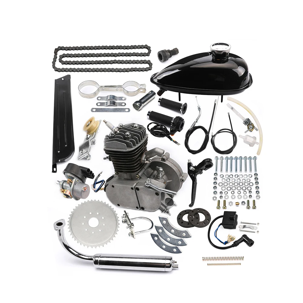 Оптовая продажа Сделано в Китае 2 тактный двигатель комплект для велосипеда, хит продаж Профессиональный 80Cc набор для двигателя мопеда