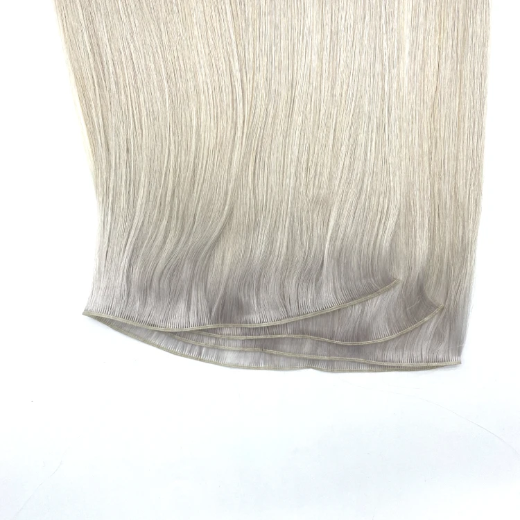 High Quality New Hand tied weft hair extension Genius Weft Can Be Cut Human Hair Flat Genius Weft Hair Extensions