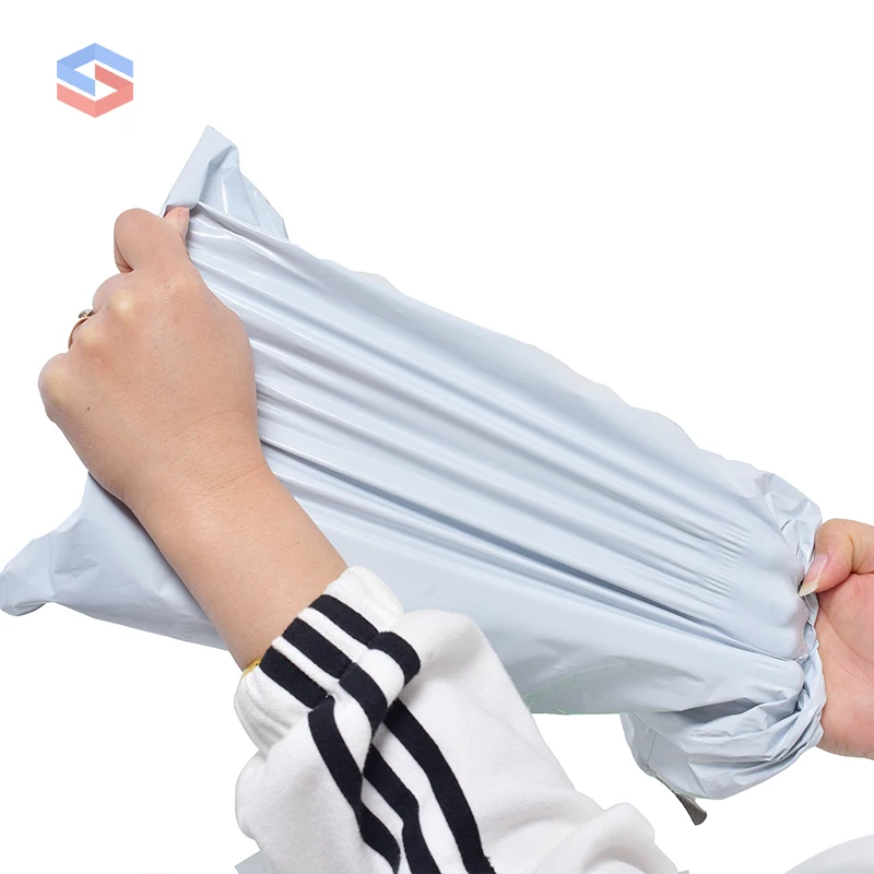 Hot Sale Custom white Self Sealing Poly Courier Mailing bags and explosion proof edge Shipping Bags logistics packaging price