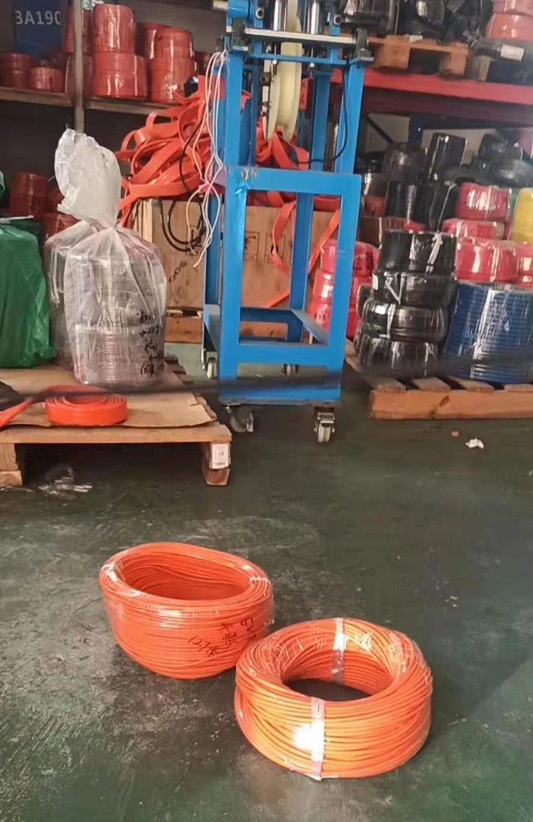 95 mm2 High voltage cables with shielded flexible triple layer insulation Liaison with batteries and electric motors cable