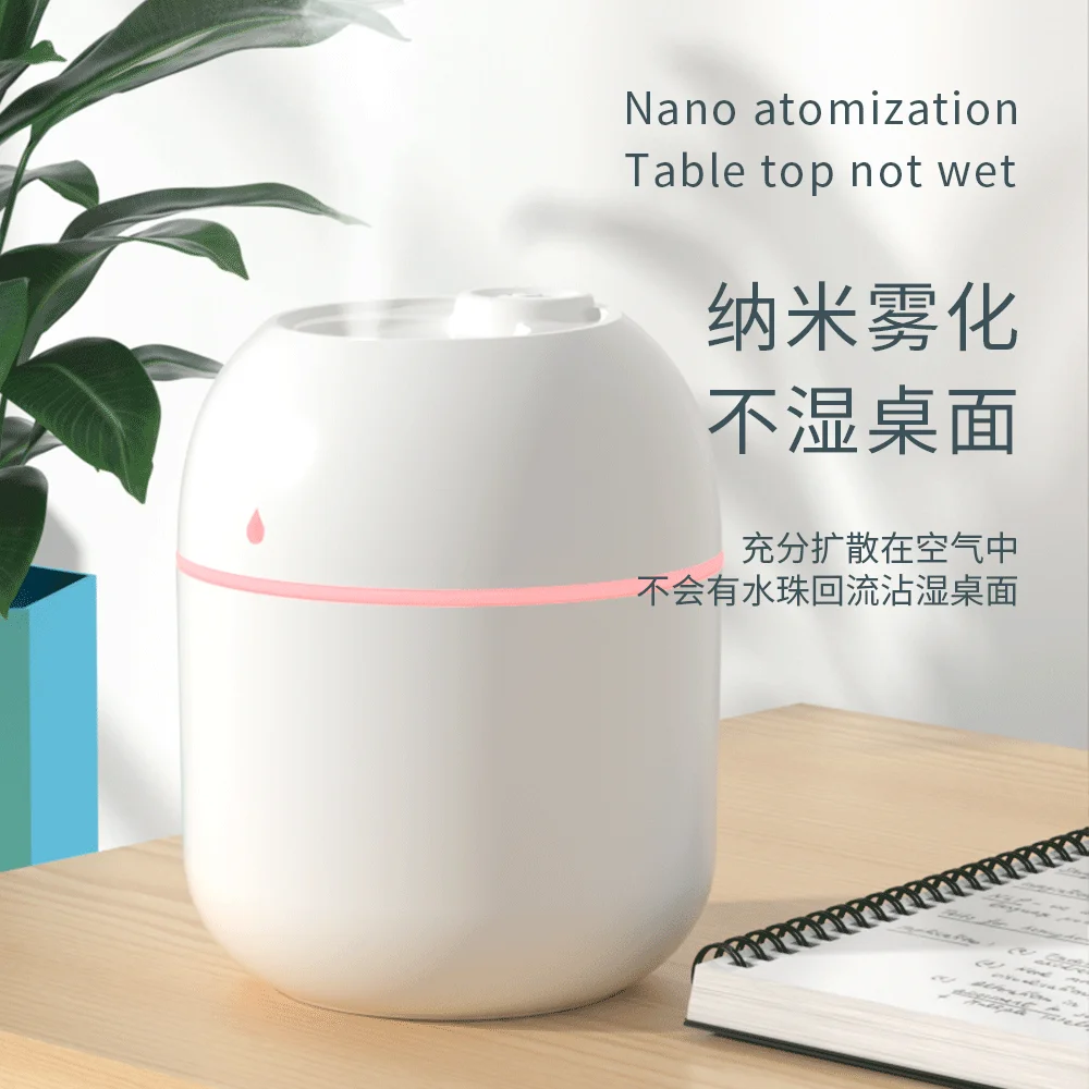 00 Small Smart Custom Glass Air Therapy Flame Electric Mini Ceramic Ultrasonic Atomizer Essential Oil Humidifier Aroma Diffuser