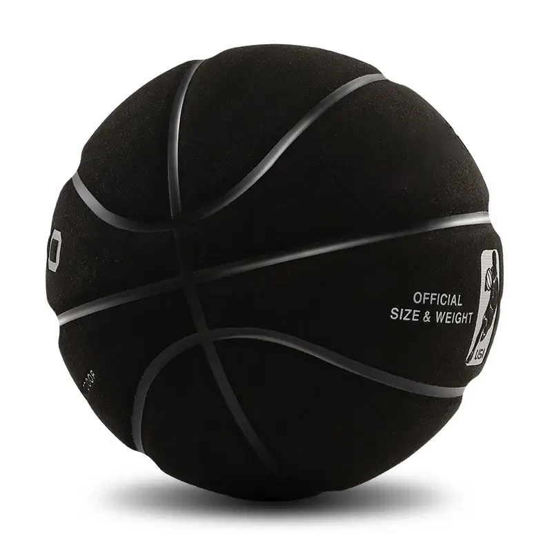 Hot Selling Basketball Size 7 Training Basketball match training ball Custom Logo Rubber Black Basketball ball