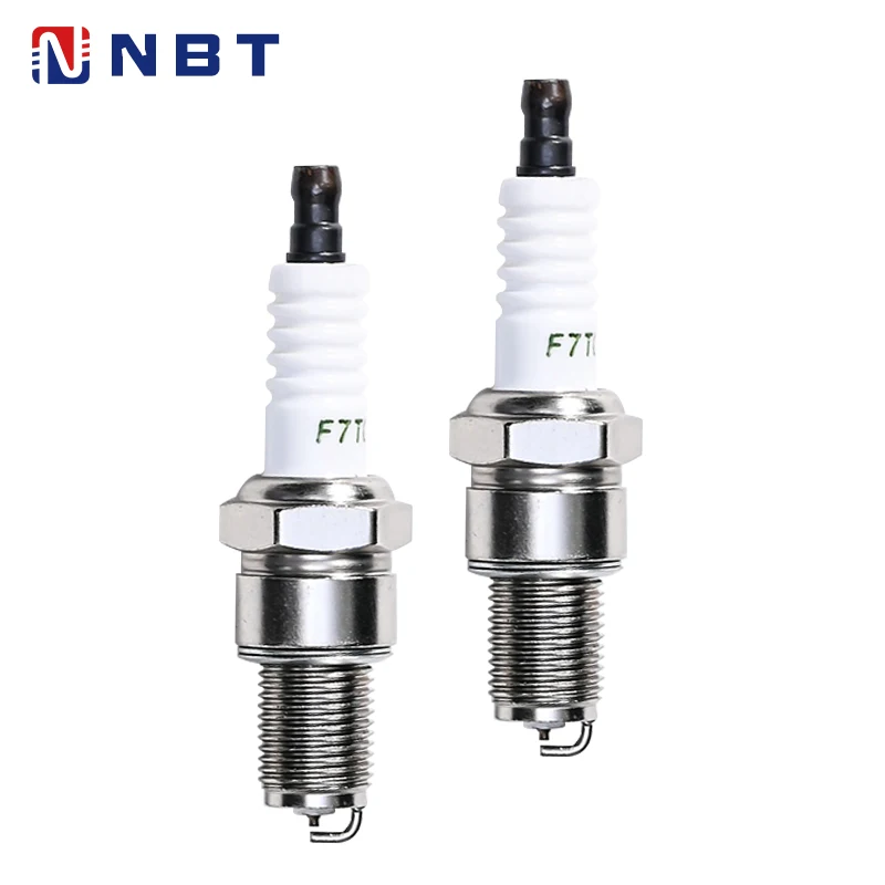 NBT Promotional Price F7TC Single Platinum Spark Plugs Engines Parts OEM Custom Spark Plug for Garden Machine 168F Manufacturer
