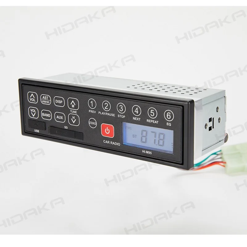 12V/24V Ports Car Radios for Heavy Truck Kato fp-106u am fm multiband mp3 player radio