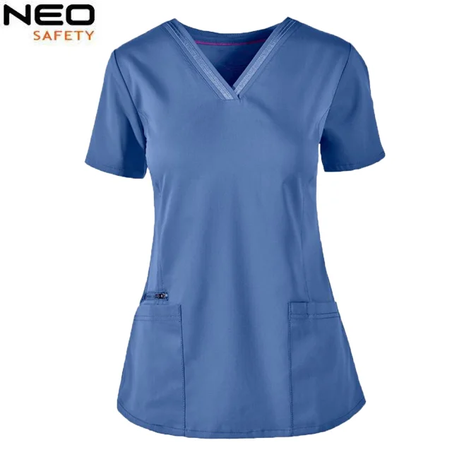 OEM Wholesales Medical Hospital Uniform Doctors Nurses Men Women nurse scrub uniforms