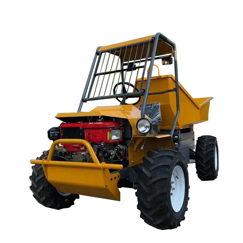 4WD Multi purpose farm Harvesting mini Oil Palm tractor