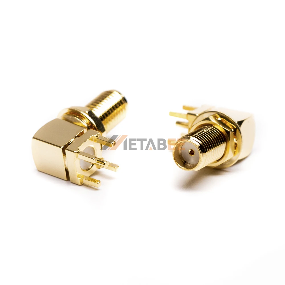 Quick Connect RA-SMA Reverse Polarity SMA Female Connector Crimp