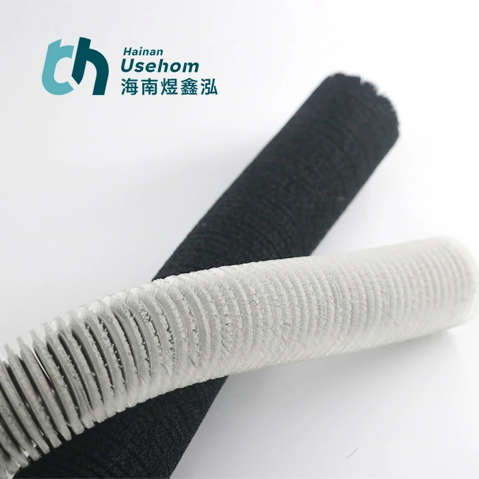 Usehom Outside Wound Spring Roller Brush Cleaning Derusting Abrasive Wire Nylon Spiral Brush