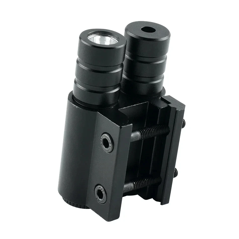 SYQT Flashlight Combo Hunting Laser Sight Shockproof Calibrator Sniper Tactical Red Green Laser