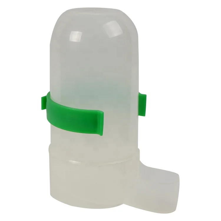 Plastic Pet Feeding Bowl Automatic Poultry Equipments Quail Cage Rabbit Bottle Drinking Bowls