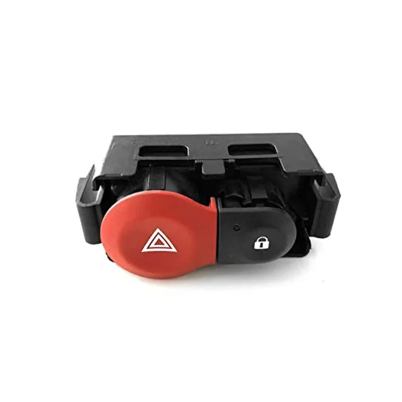 Flasher Warning Light Button Switch 8200214896 252105246R Car Hazard Switch For Renault Clio MK3 Modus Kangoo Mk2