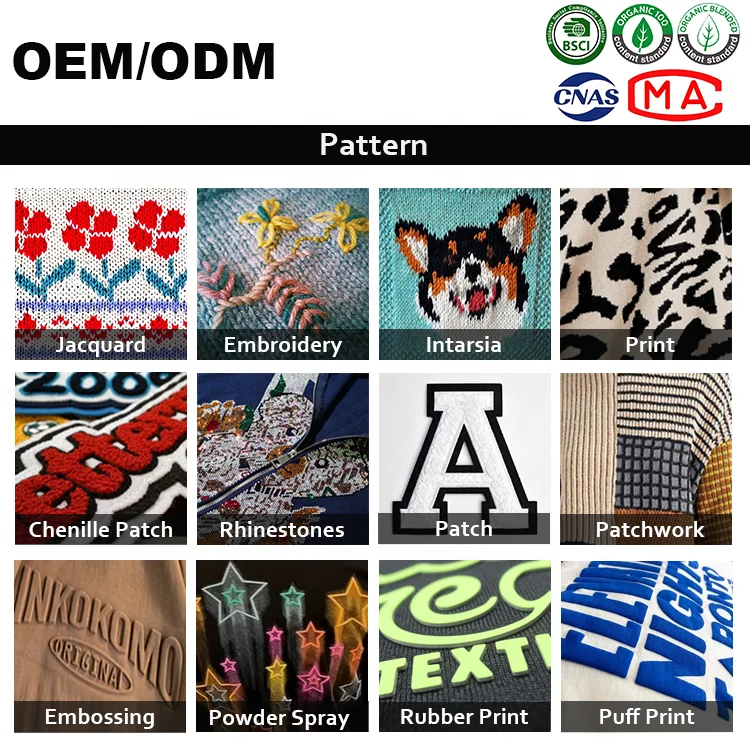 DLDM Modern Plush Dot Loose Digital Jacquard Print Unisex Sweatshirt Fitness Graffiti Anime Fuzzy Chunky Knit Hoodies Sweater