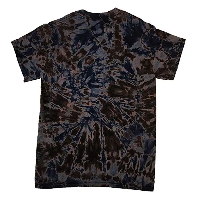 New Arrival Custom 100% Cotton T-Shirt Wholesale O-Neck Screen Print & Hand Dyed Tie Dye for Men round Collar with Logo Print