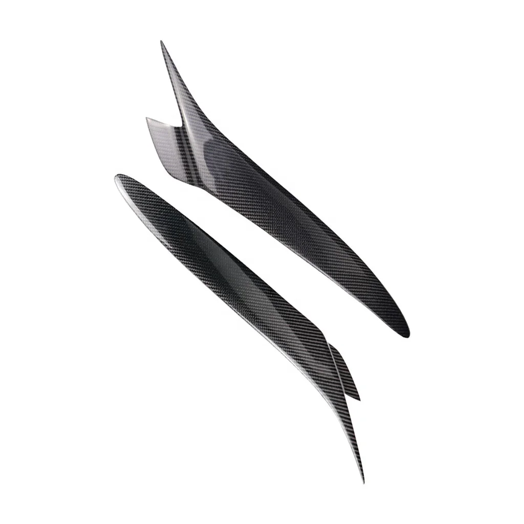 Hot sale Dry carbon fiber lamp eyebrow mold pressing decorate for Mazda RX8 2004-2008