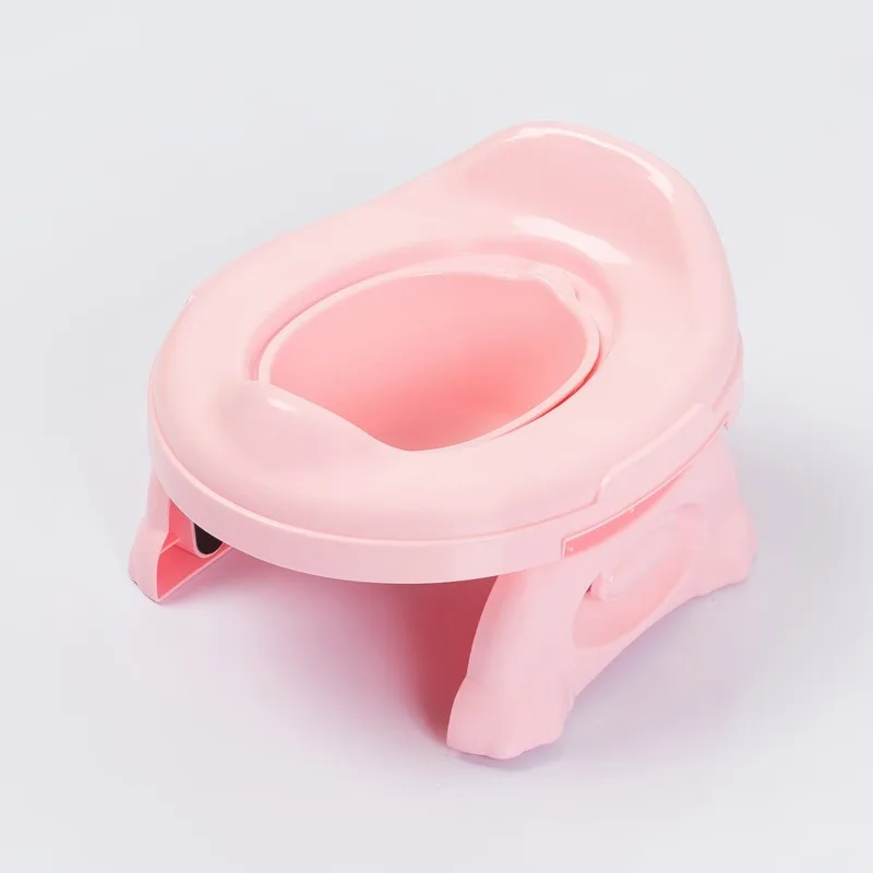 Multipurpose 2 in1 Travel Potty Baby Toilet Trainer Seat Reusable Foldable Portable  Toddler Toilet Trainer for Boys and Girls