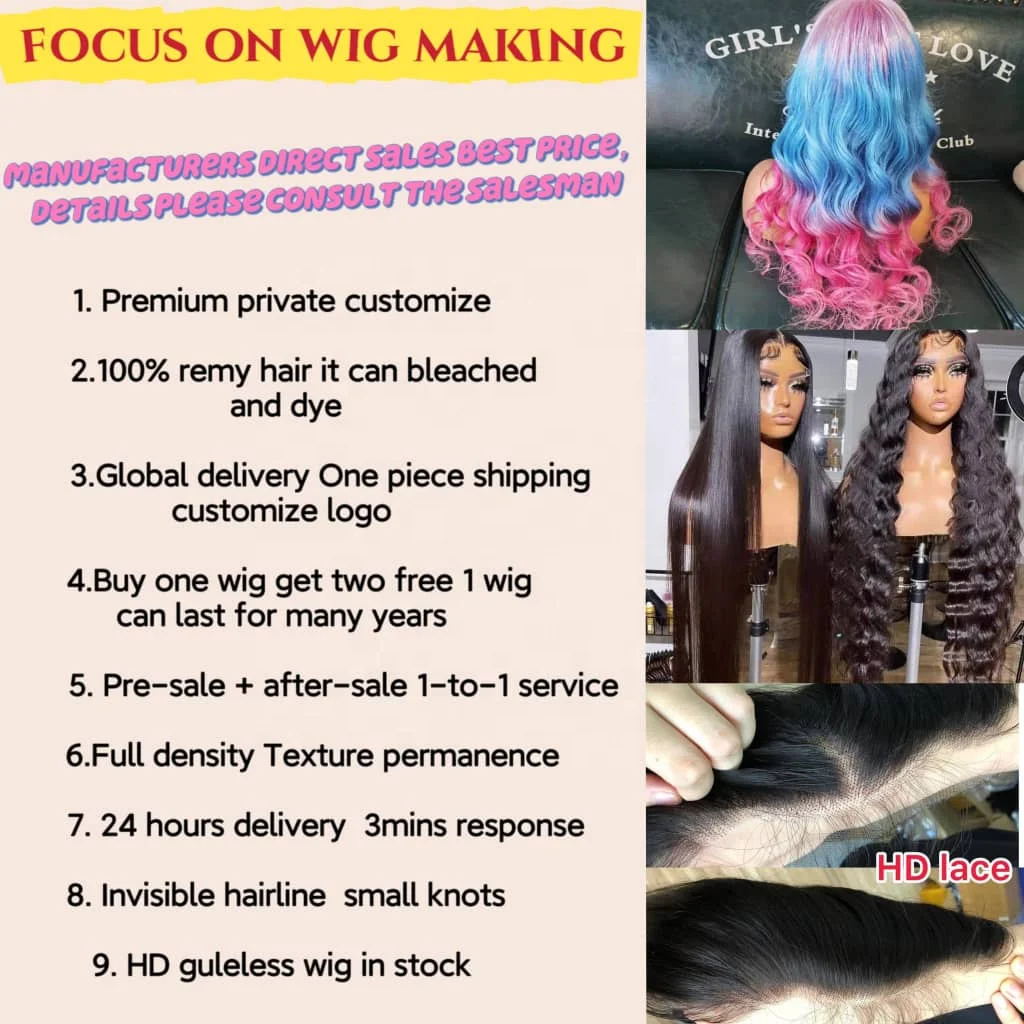 Burgundy Lace Front Wigs Human Hair Glueless Human Pre Plucked With Baby Hair Deep Wave Lace Front Wigs Human Hair