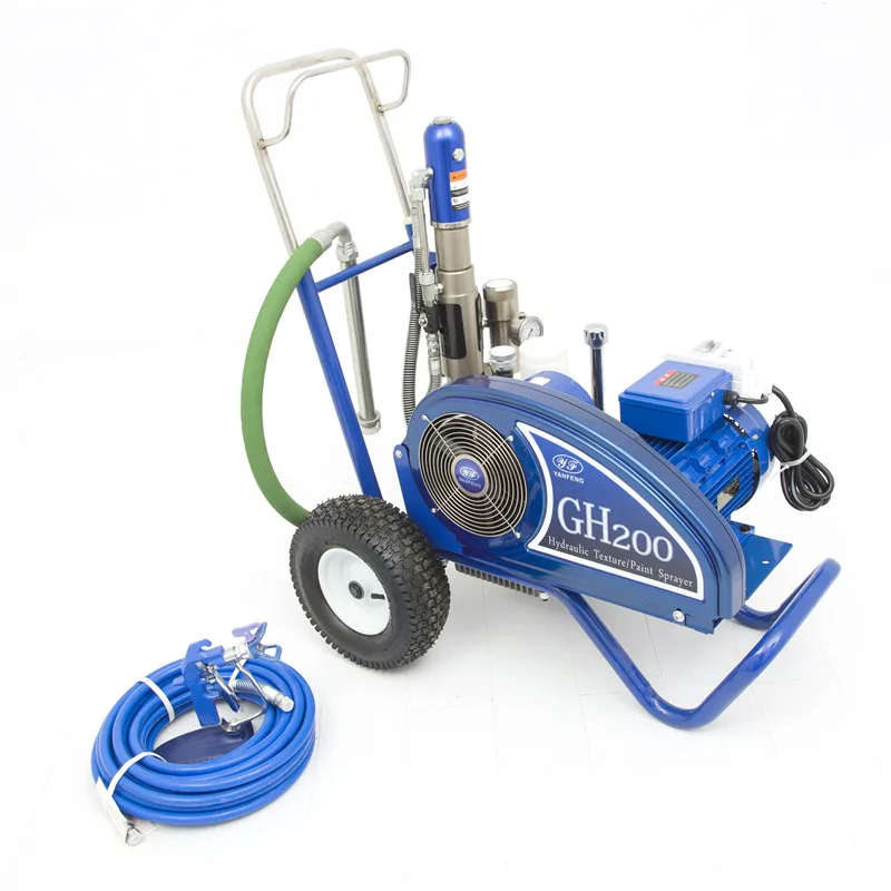 YANFENG GH200 Heavy Duty Putty Electrical Paint Machine  hydraulic oil Sprayers