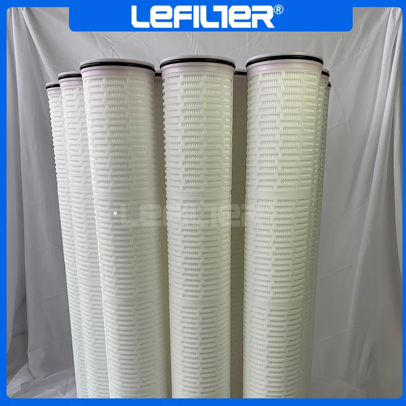 Pentair large flow folded filter element security filter sewage treatment with skeleton polypropylene