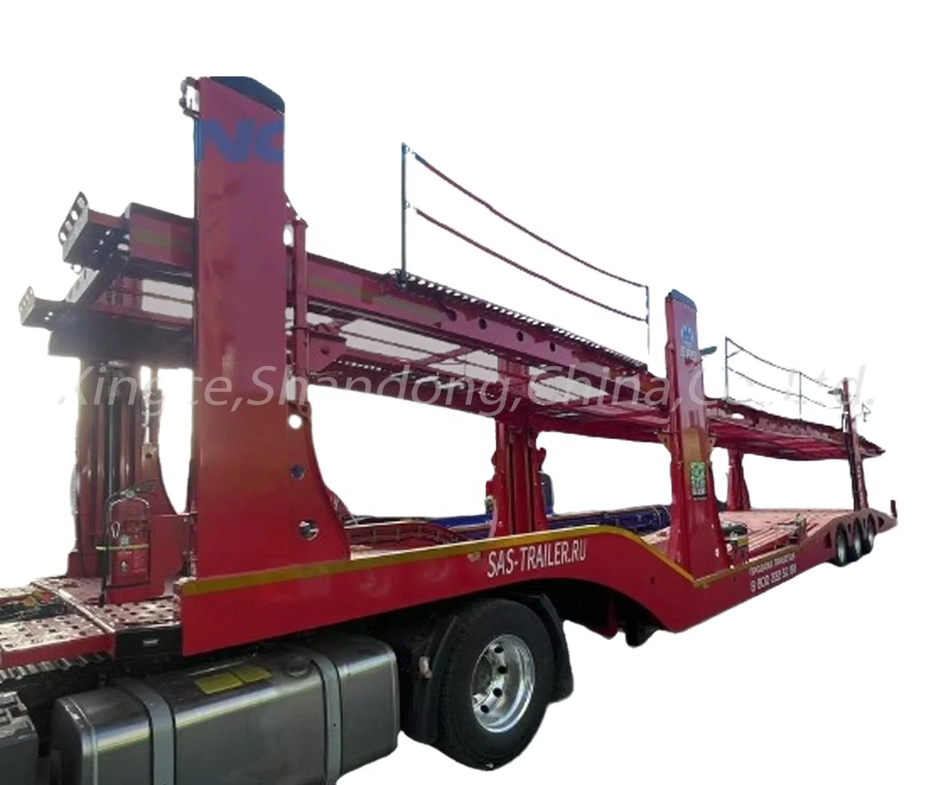 Factory Direct Sale 3 Axles Trailer Car Carrier  Car Hauler Trailer Transport Semi Trailer