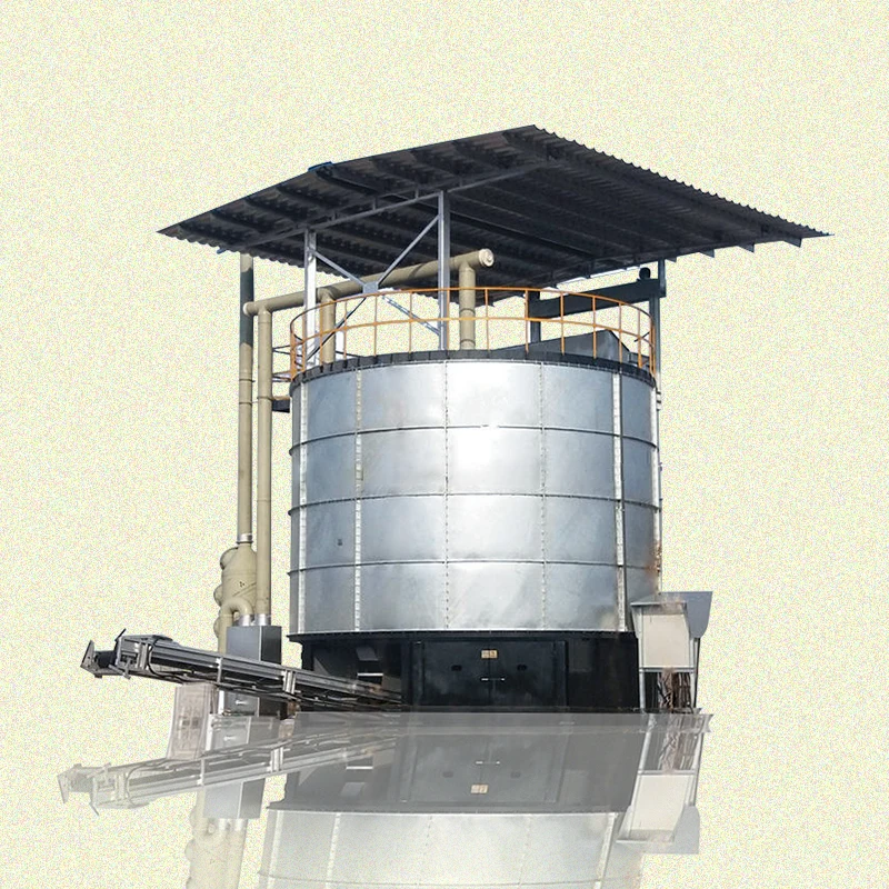 MS Organic Fertilizer Fermenter Chicken Manure Composting Equipment Livestock Waste Fermentation Tank