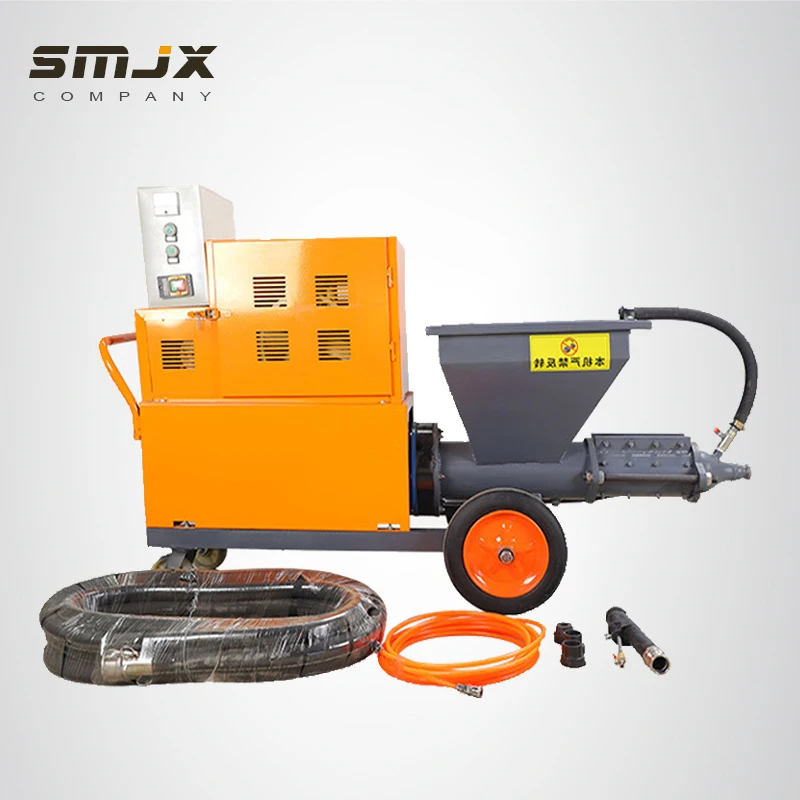 SONGMAO Cheap Cement/Concrete  Mortar Spray Machine revocadora de mortero putty  mortar spray gun