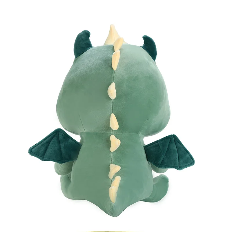 10 inch Funny Soft Wings Red Green Dragon Plush Stuffed Toys Kids Gifts