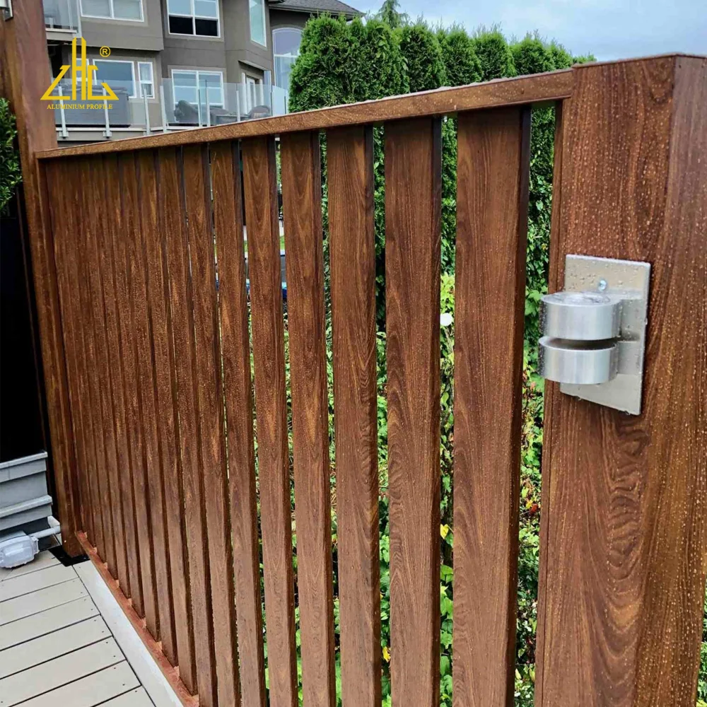 ZHL Wood Grain Aluminum Profile Tube Ceiling Tiles  Suspended Aluminum Ceiling With Fashion Design For Interior Decoration