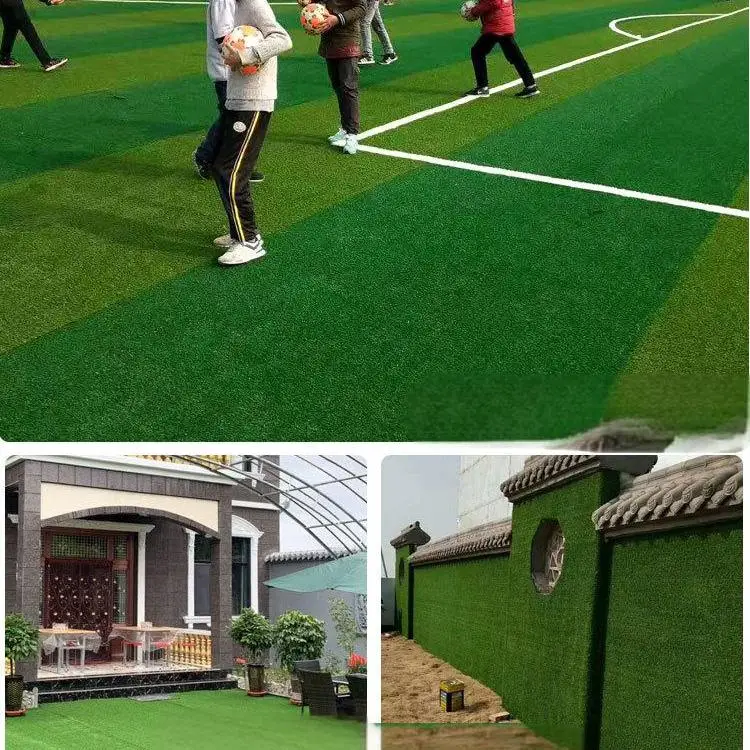 Autumn Sports Artificial Turf Carpet 50mm Pile Height Synthetic Lawn for Soccer Cheap Garden and Landscape Carpet