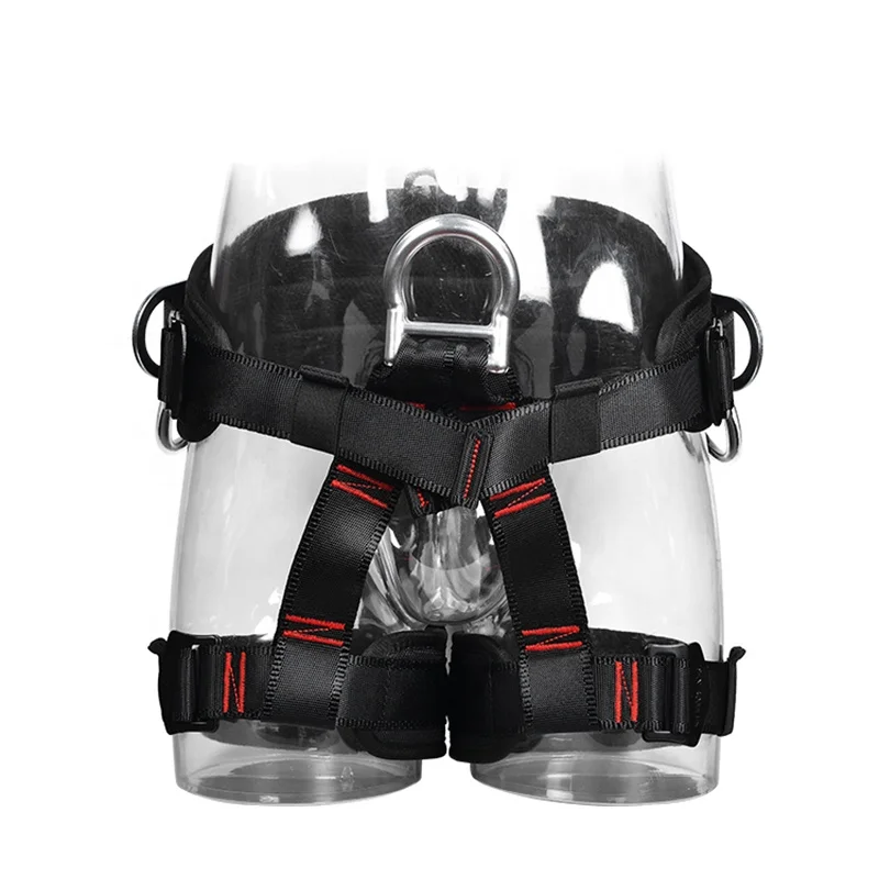 XYL Heavy duty outdoor rock climbing half body safety harness for fall protection