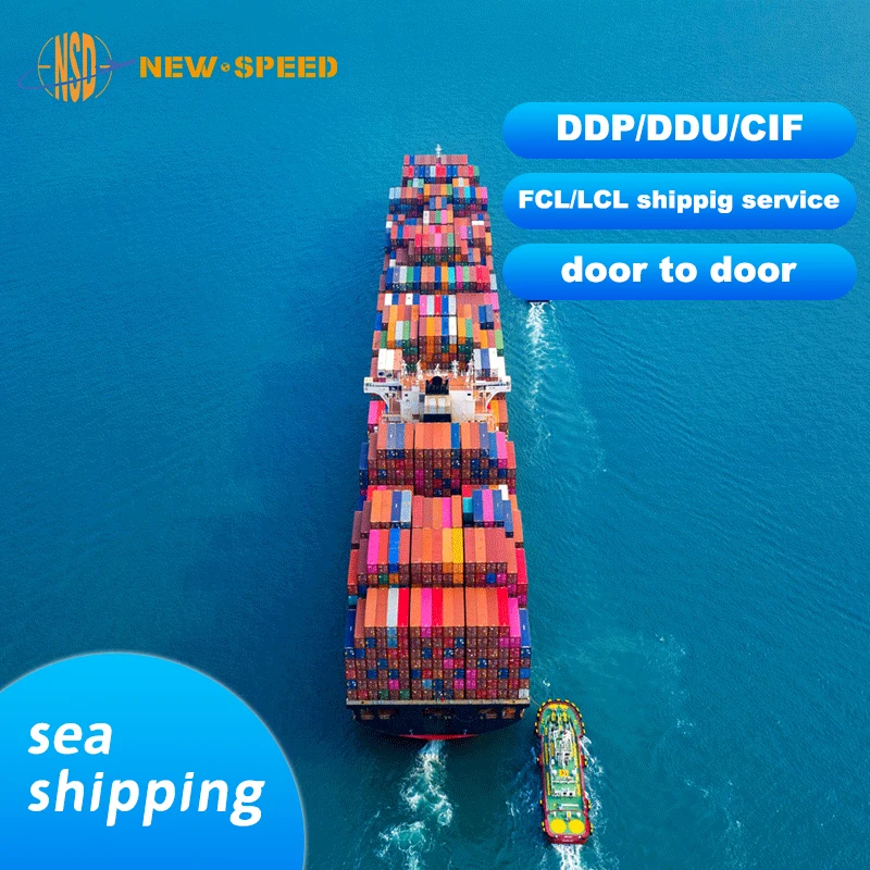 NEW SPEED DDP Logistics Service Sea Shipping Freight DHL TNT UPS FEDEX Express Shipping Agent China To US/JP/AU/SG/TH/MY