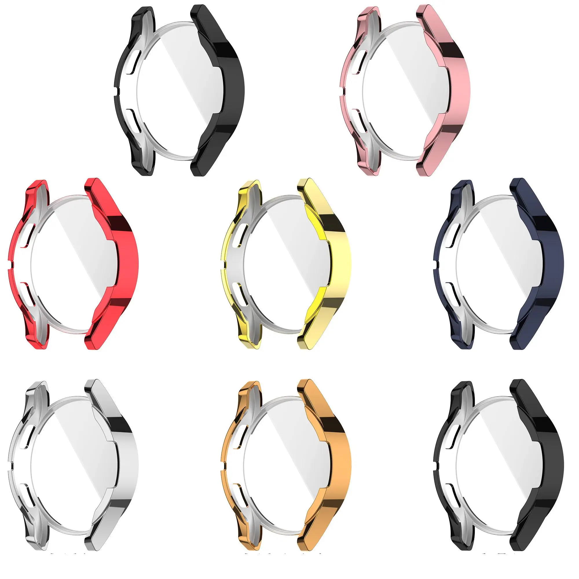 Мягкий защитный чехол для Samsung Watch 4 40/44 мм стильные чехлы часов из ТПУ в полной