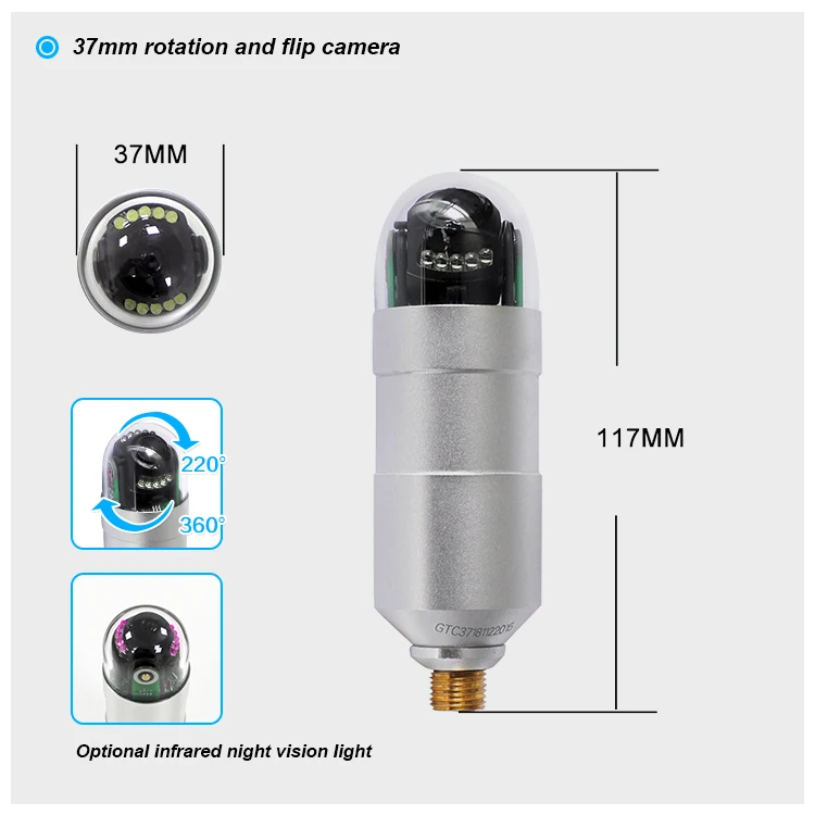 Manufacture Direct Sale 10M HD Screen  High Compatibility Push Rod Inspection Borescope endoscope Camera All In One Case