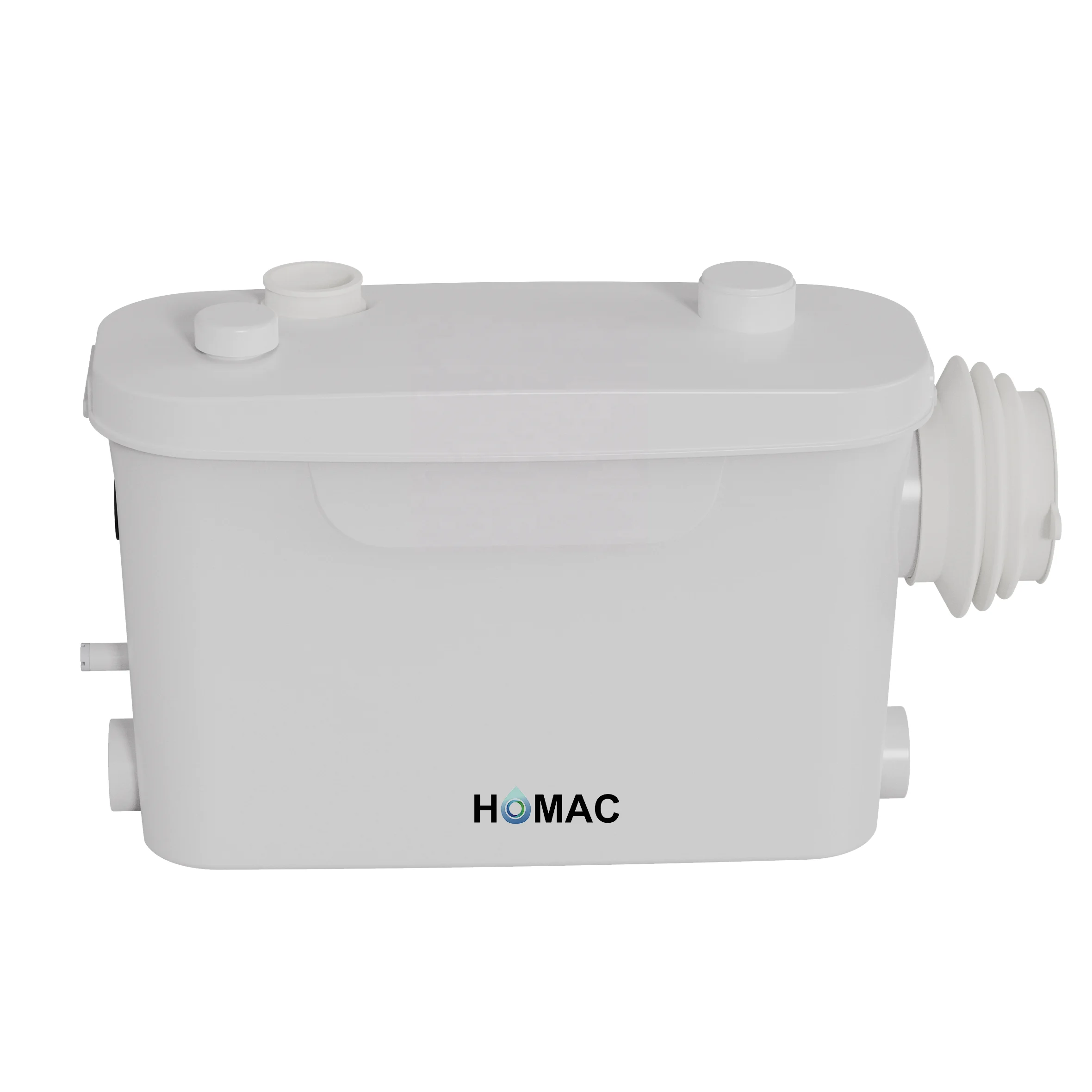 HOMAC 400-L2 (3 in 1) wall hung toilet &washing machine waste water macerator pump