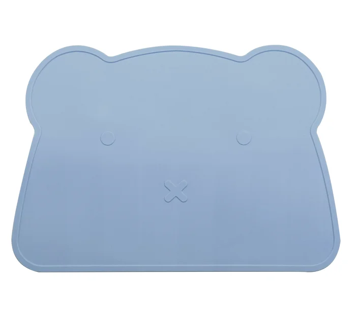 Пищевая крошечная столовая настольная силиконовая портативная тарелка для ребенка