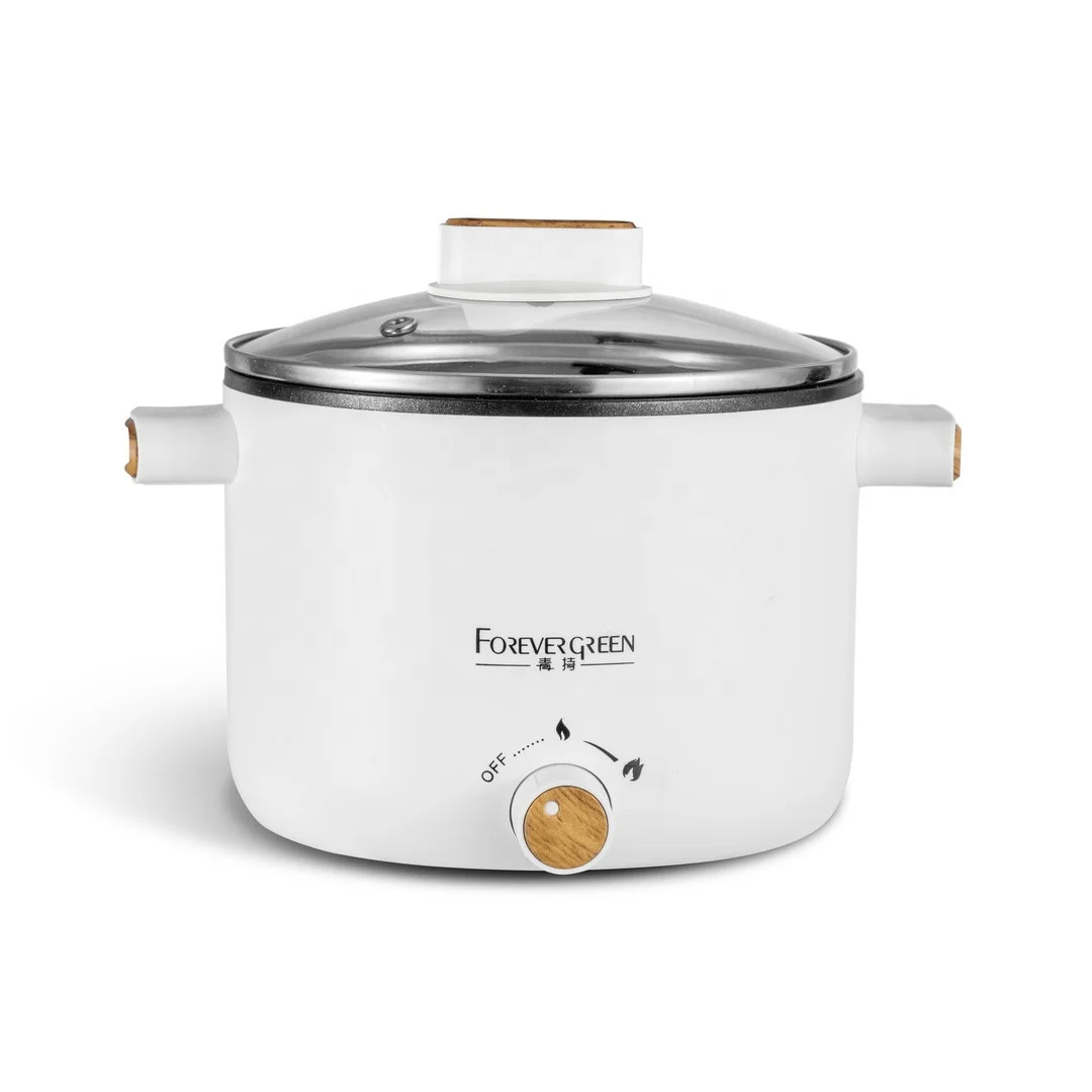 Customization 1.5Liter Electric Pot Mini Ramen Cooker Noodles Pot Hot Pot Electric Multifunctional Cooker