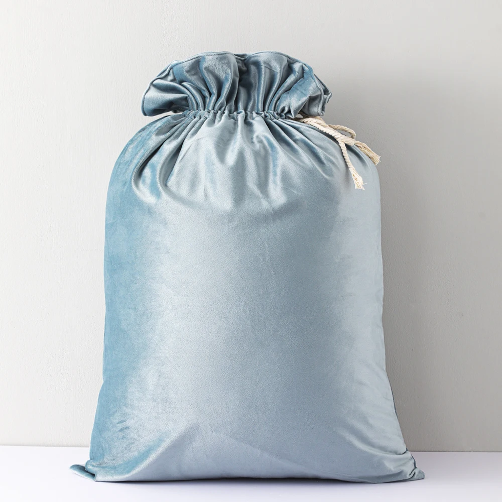 Luxury Santa Sack for Sublimation Blank Velvet Christmas Bag Muti Color Christmas Gift Bag