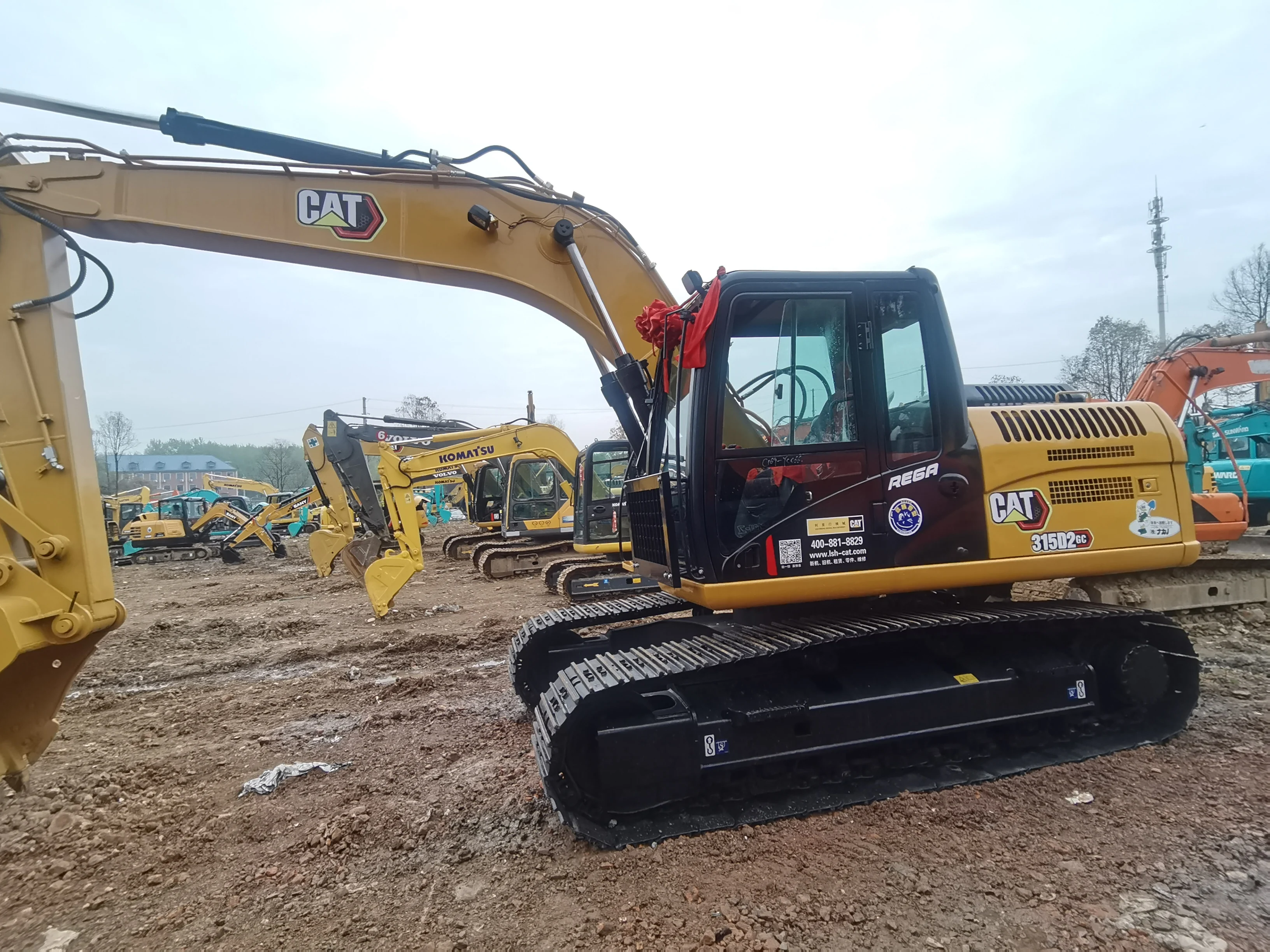 Оригинальные японские детали для экскаватора Cat315D2 гарантия качества основные компоненты двигателя моторный насос гусеничный механизм модели 315D 320D