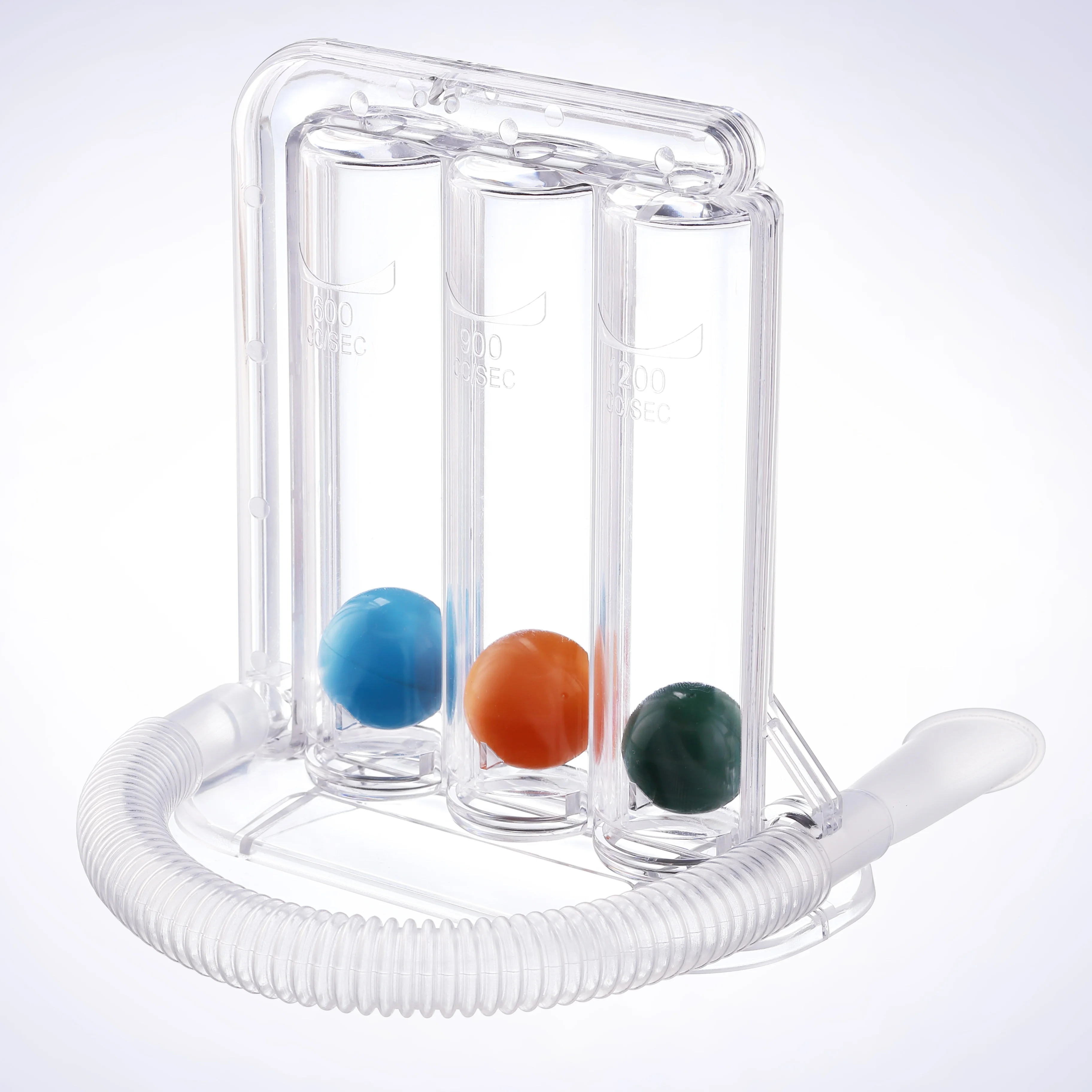 
Medical Three Balls Spirometer for Breathing Trainer 