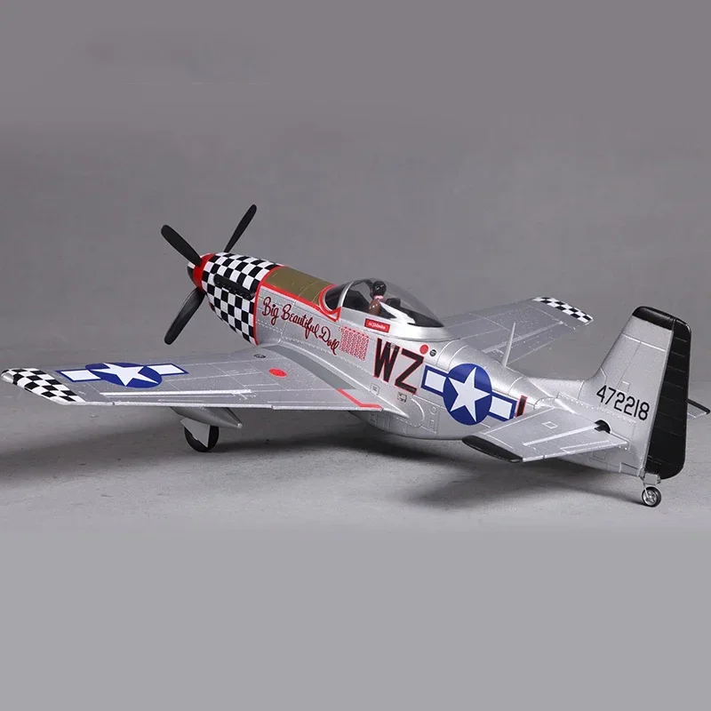 FMS RC Airplane 800mm P51 P-15D Mustang V2 PNP Mini BBD 4CH 2S EPO Warbird Hobby Model Plane Aircraft Avion Cheap