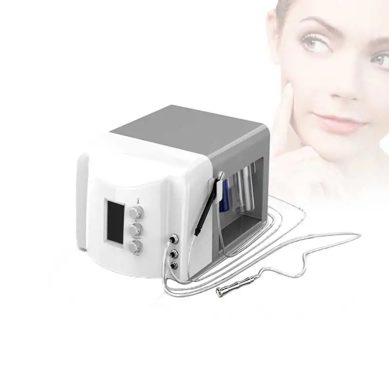 Portable 6 in 1 Hydrodermabrasion Facial Machine H2 O2  Hydro Dermabrasion Clean Solution